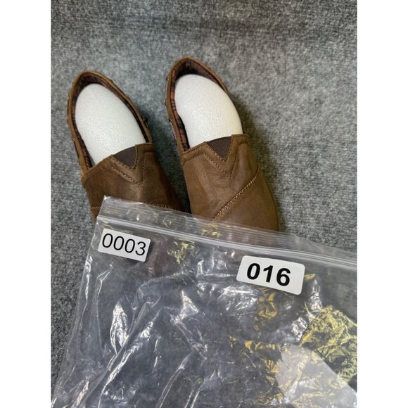 Bobs By Skechers Womens Brown Memory Foam Slip-On Flats Size 6.5 - Picture 2 of 16